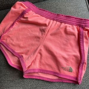 The North face shorts girls small 7/8